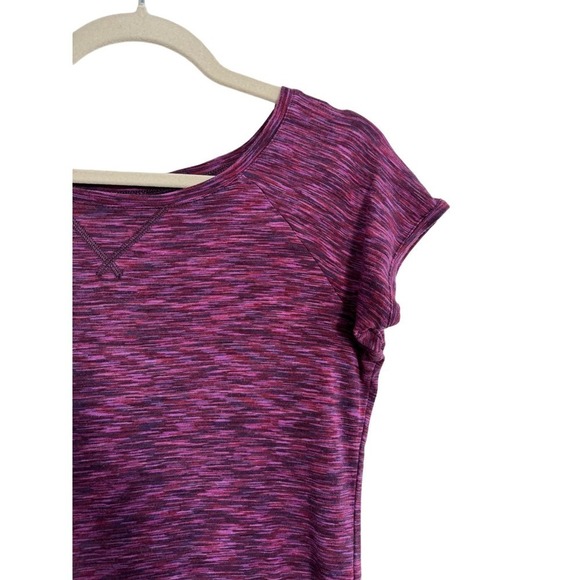 Columbia Knit Drawstring Outerspaced Dress Magenta Size Small - Picture 4 of 4